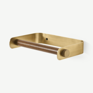 Rurick Towel Ring, Brushed Brass
